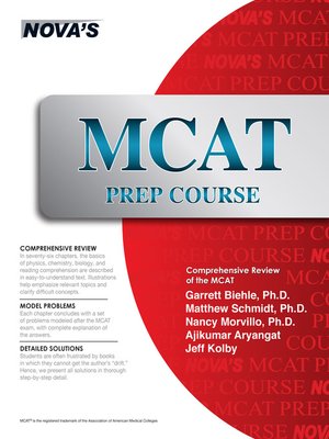 cover image of MCAT Prep Course